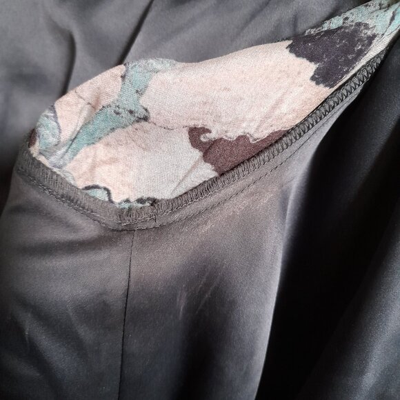 Guess by Marciano Silk Dress Bodycon Clubwear Size XS Mini Long Sleeve - Picture 11 of 15